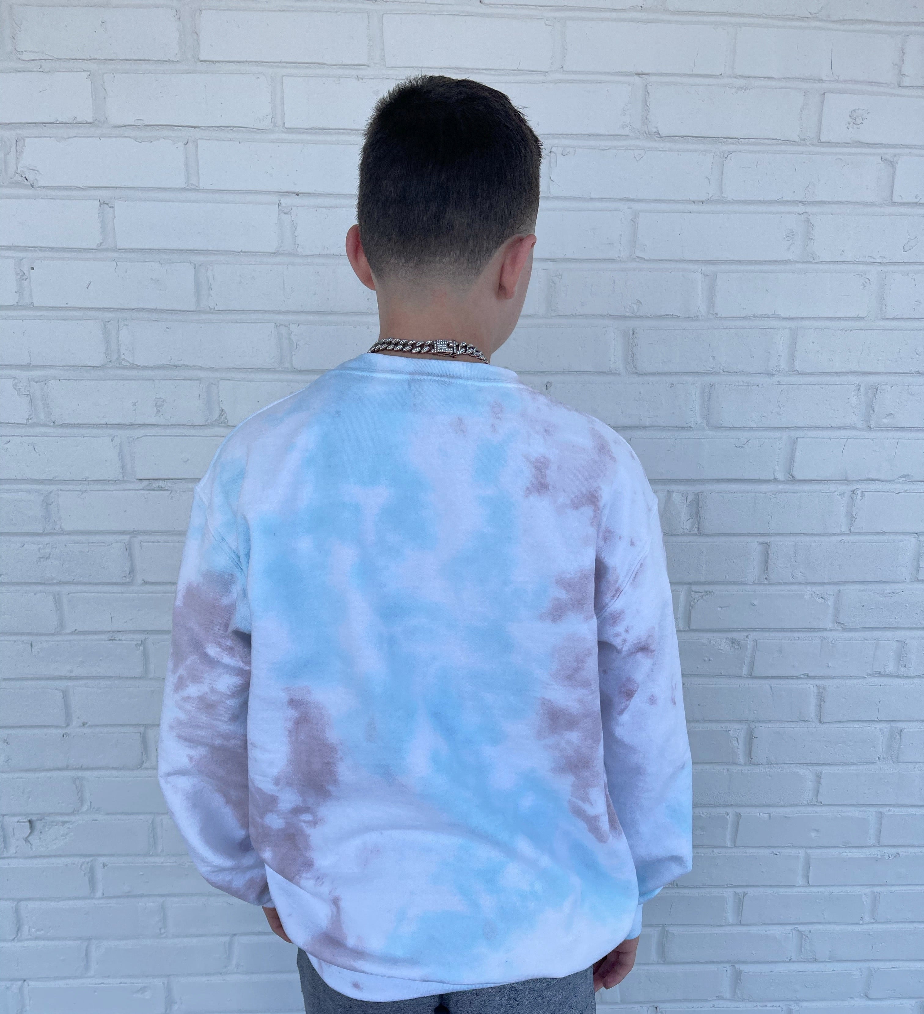 Beachy Adult Tie Dye Crewneck