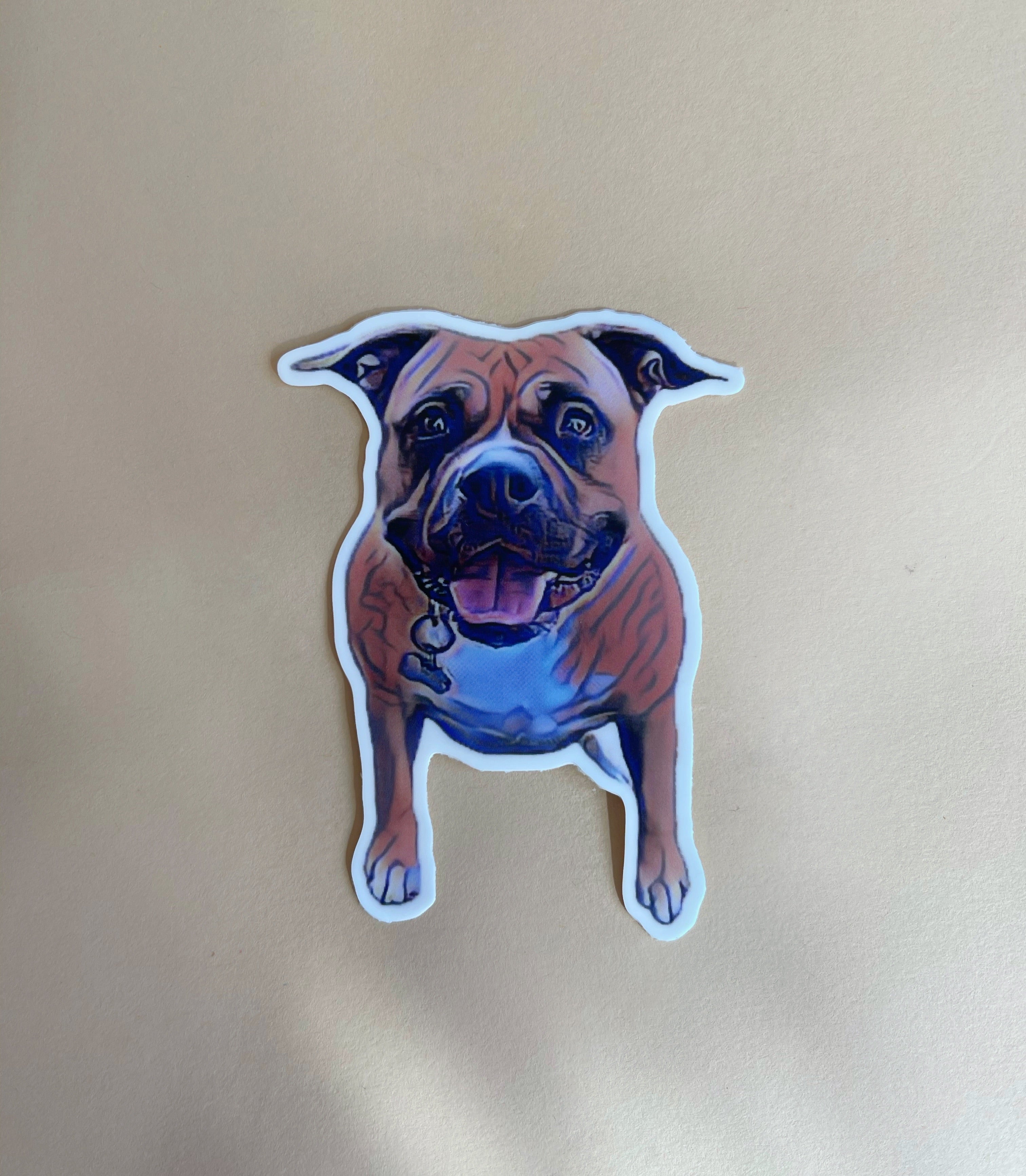 Pit bull Sticker