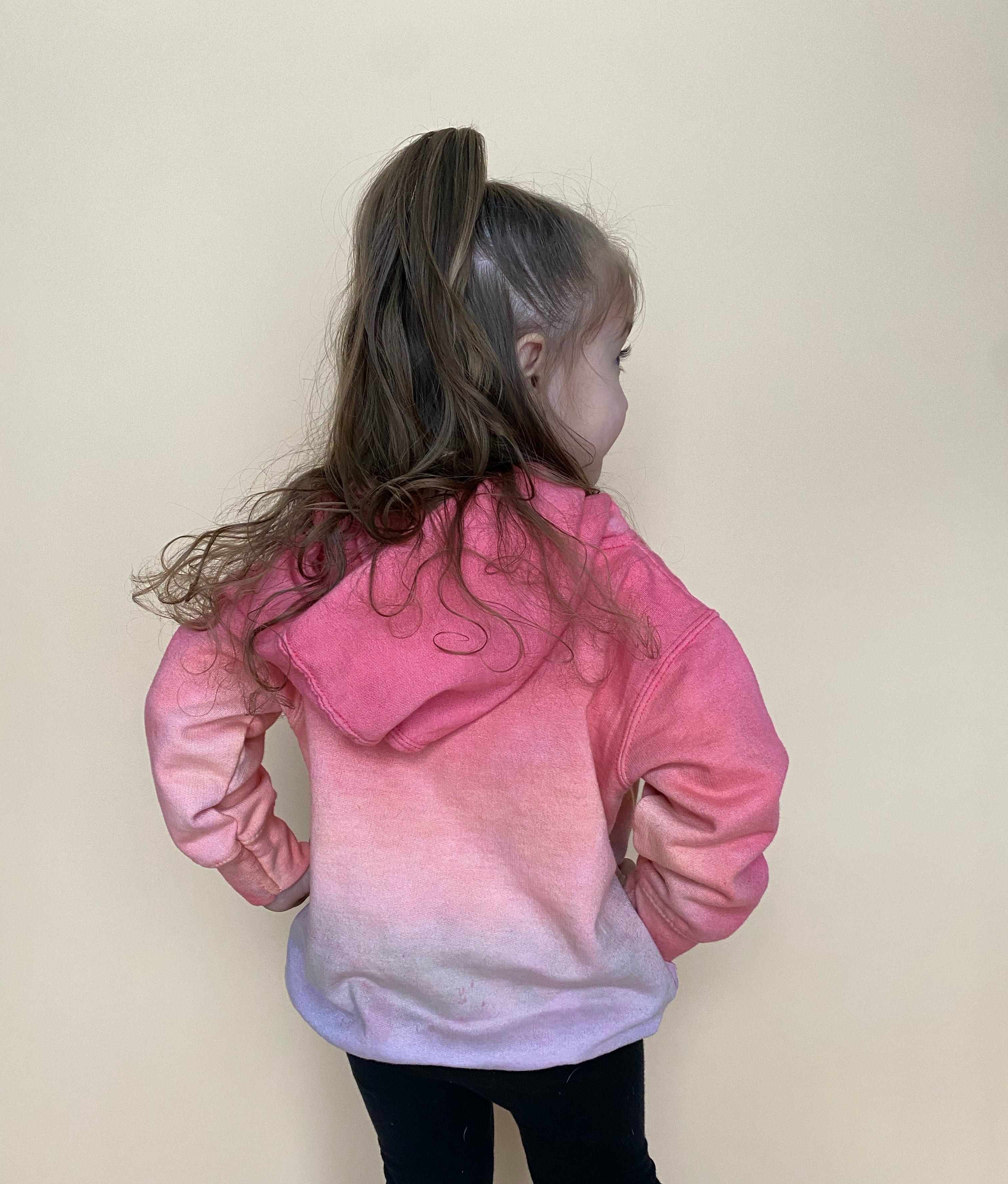 Ombré Sunset Vibes Toddler Hoodie