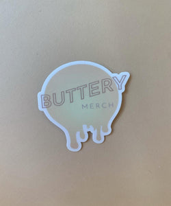 Buttery Merch Stickers
