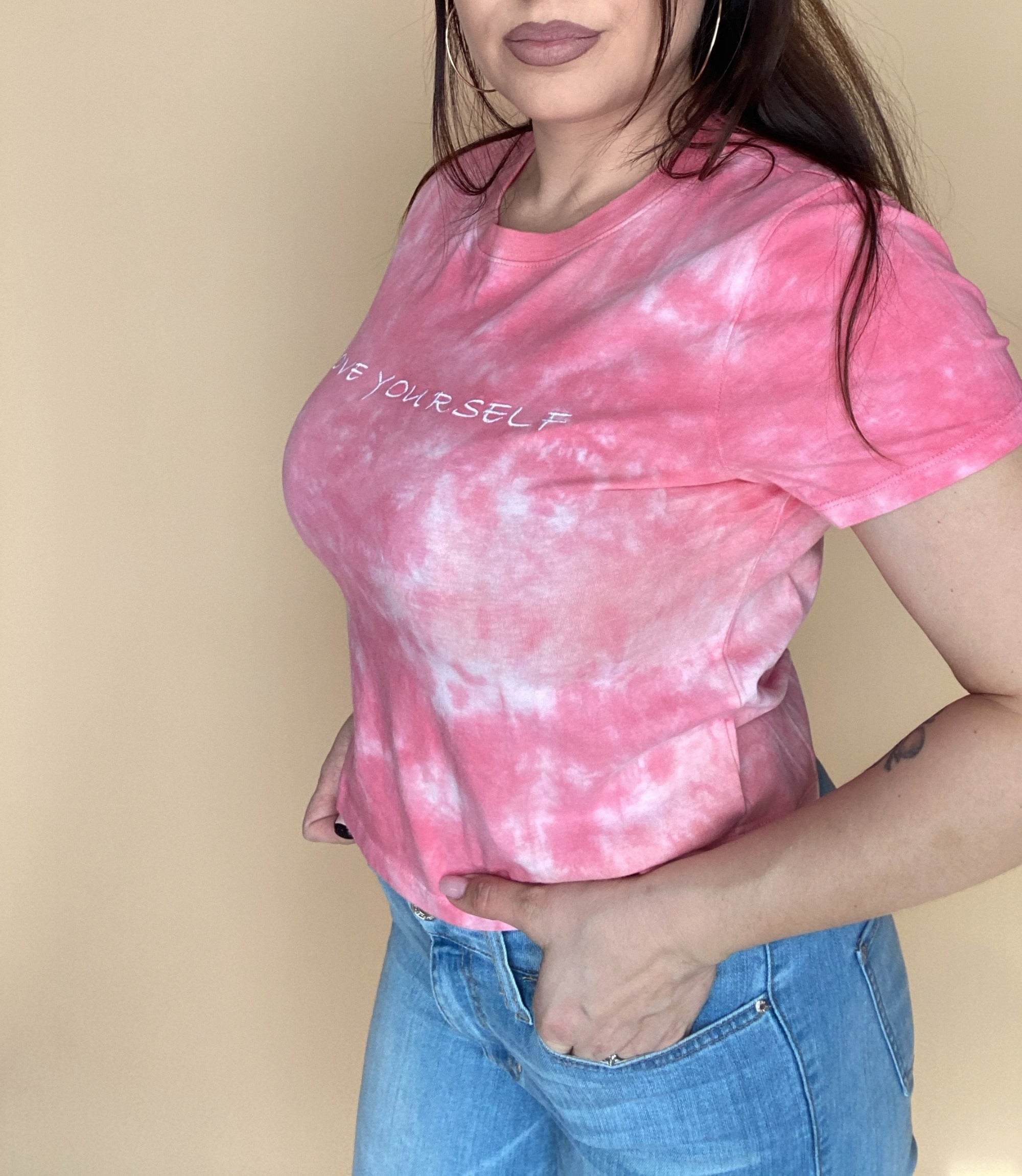 Women’s Pink Dye Shirt