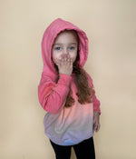 Load image into Gallery viewer, Ombré Sunset Vibes Toddler Hoodie
