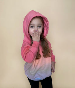 Ombré Sunset Vibes Toddler Hoodie