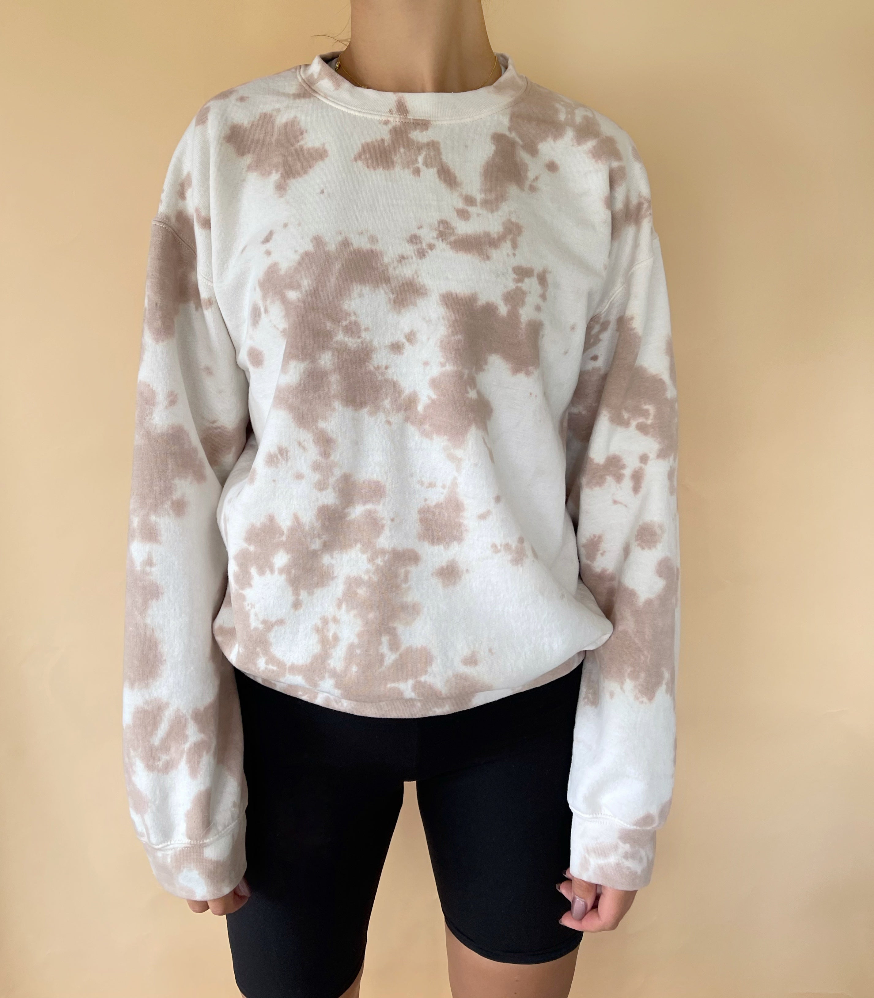 Milky Tan Adult Crewneck