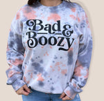 Load image into Gallery viewer, Bad and Boozy Adult Crewneck
