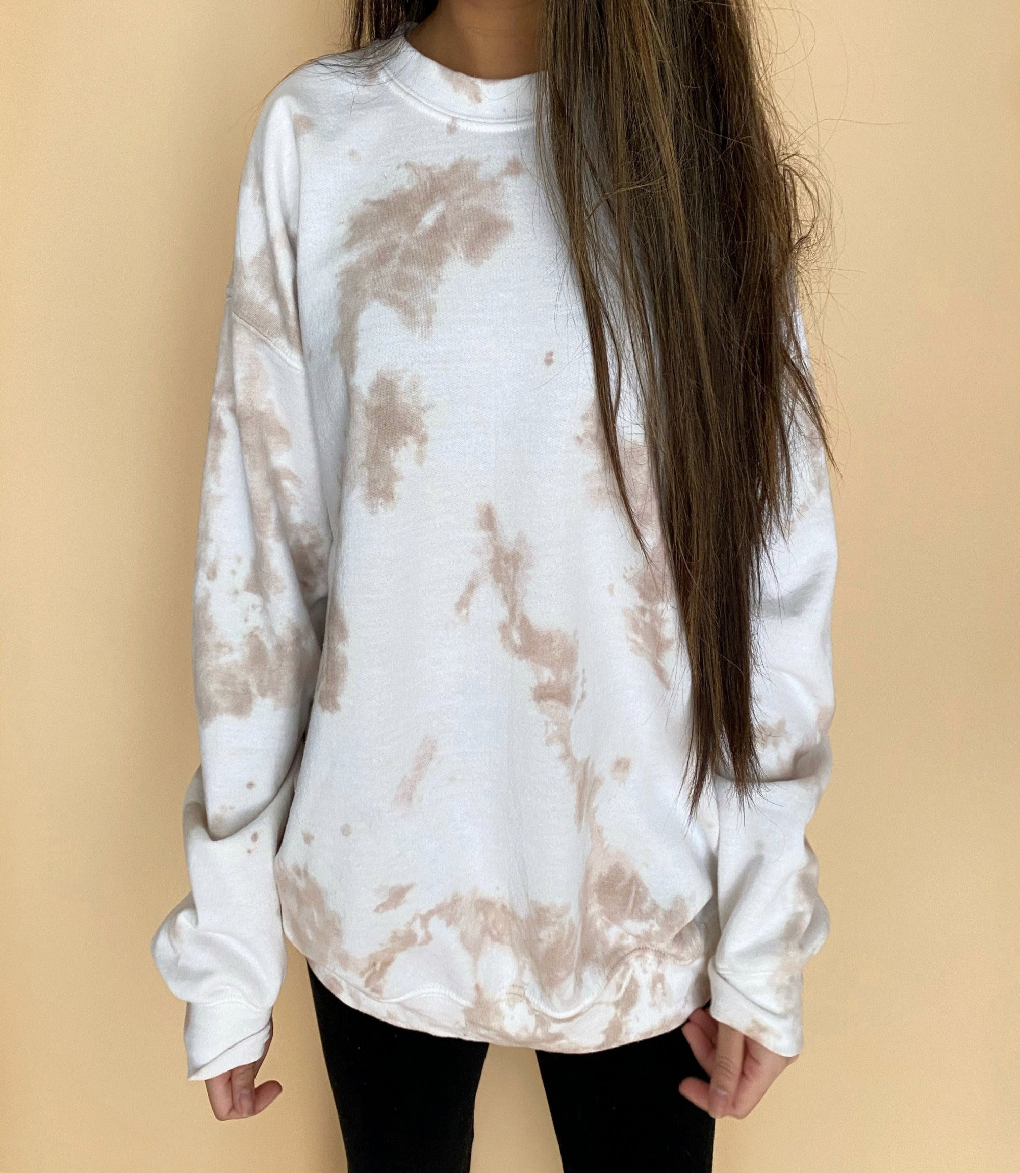 Tan Adult Crewneck