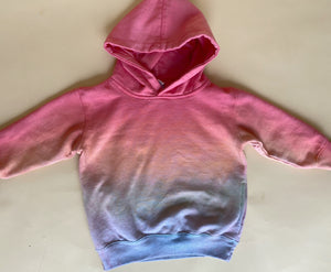 Ombré Sunset Vibes Toddler Hoodie