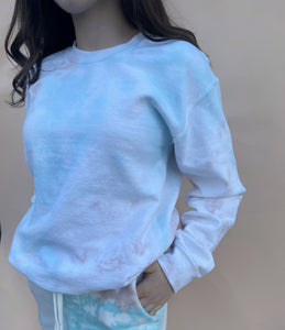 Beachy Adult Tie Dye Crewneck