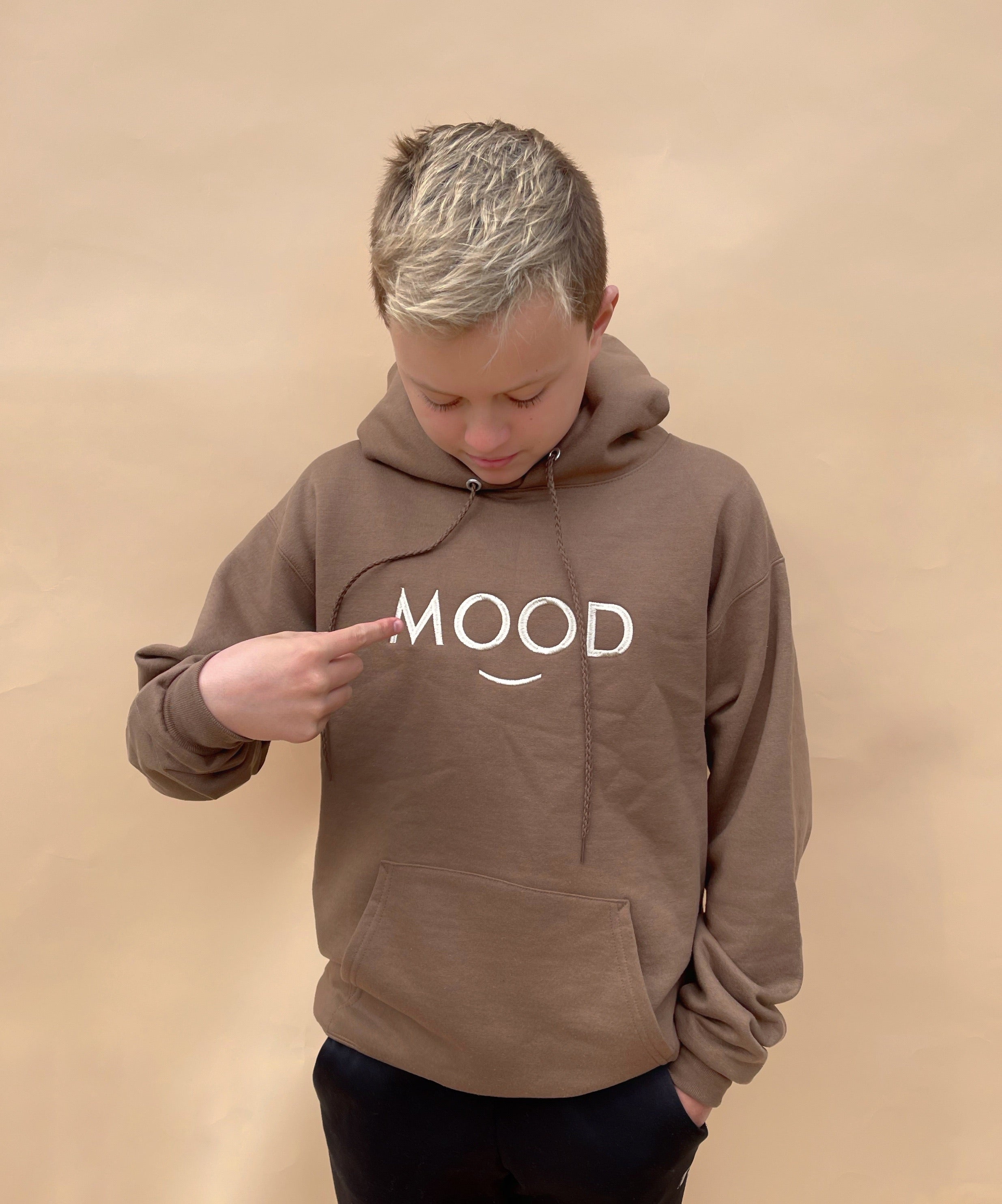 Embroidered Mood Hoodie