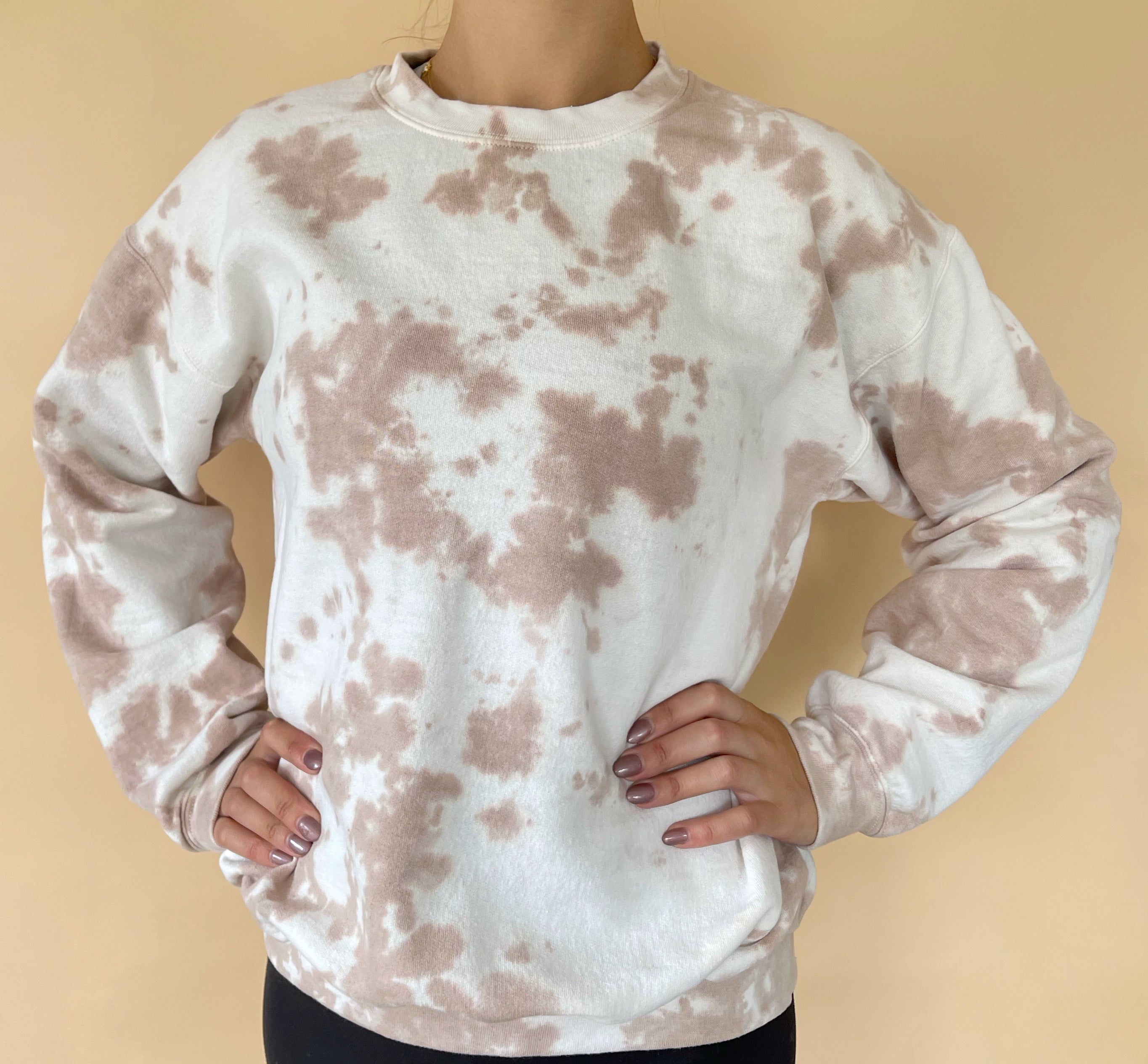 Milky Tan Adult Crewneck