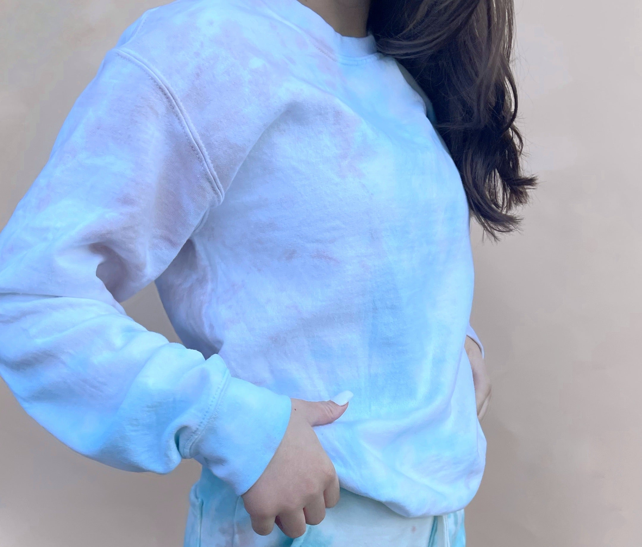 Beachy Adult Tie Dye Crewneck