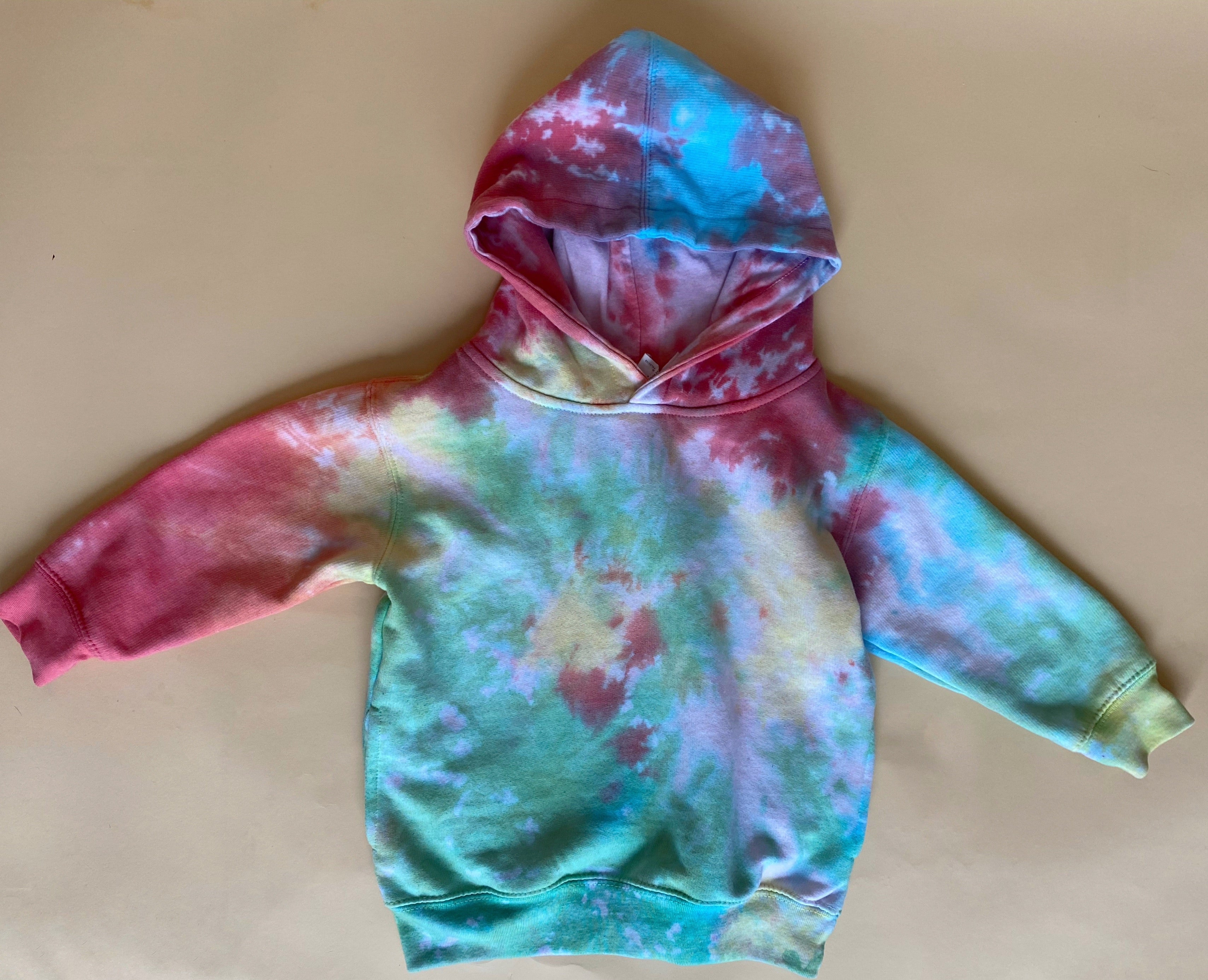 Rainbow Swirl Toddler Hoodie