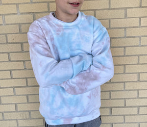 Beachy Adult Tie Dye Crewneck