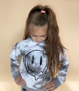 Smiley Drip Girls Hoodie