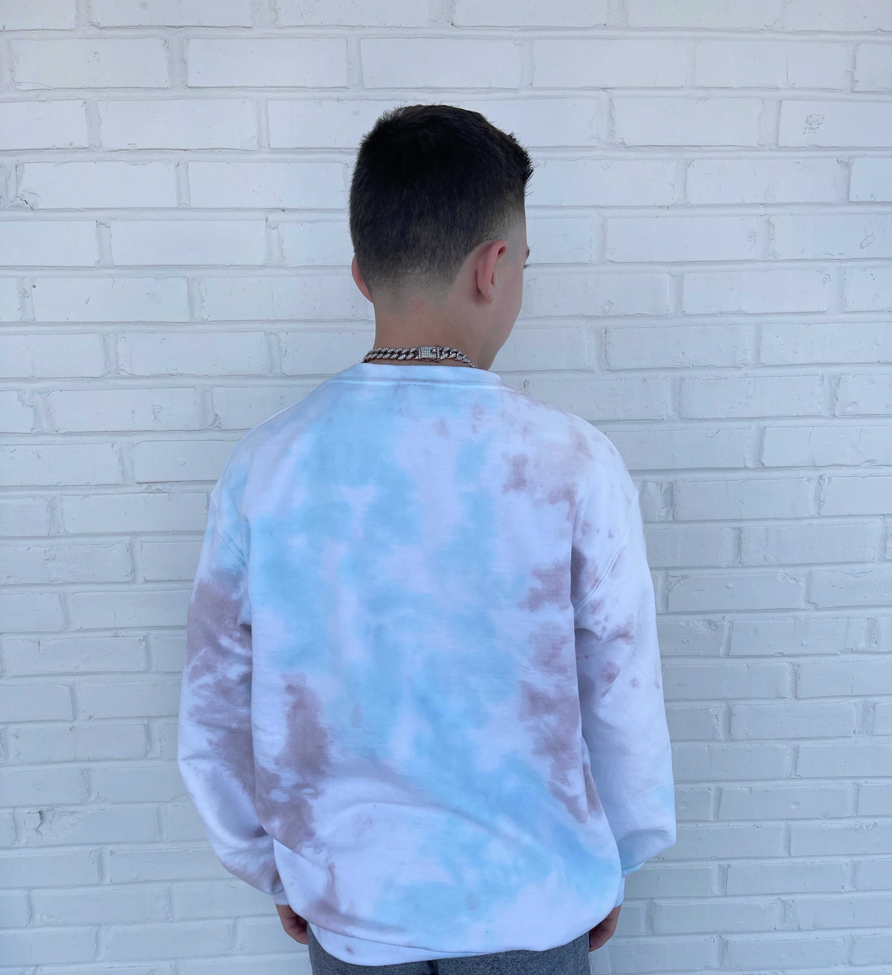 Beachy Adult Tie Dye Crewneck