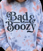 Load image into Gallery viewer, Bad and Boozy Adult Crewneck
